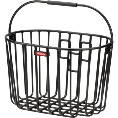 Rixen & Kaul Klickfix - Fietsmand - Voor - 16 l - Zwart