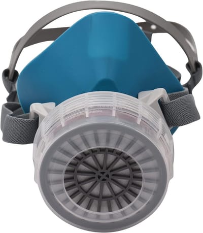 Ademhalingsmasker - Beschermend Halfmasker - Stof en Damp Bescherming - Comfortabele Siliconenrand - 14 x 12 x 10 cm