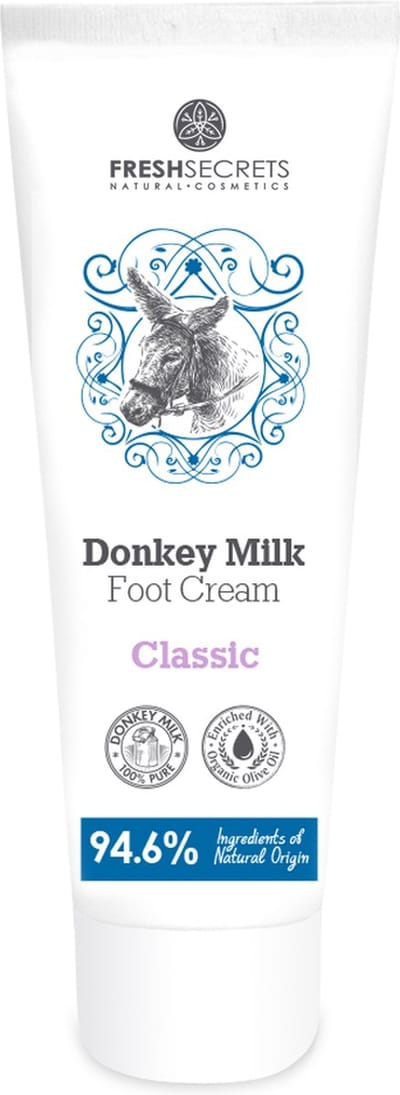 Fresh Secrets Voet Crème Ezelinnenmelk Classic 100ml
