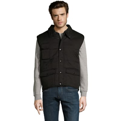 SOLS Unisex Equinox Pro Gilet voor volwassenen (Zwart)