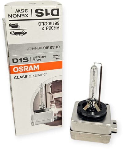 Osram D1S Xenon Lamp 35W – Classic Xenarc – Krachtig Wit Licht & OEM-kwaliteit