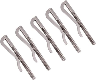 Set van 5 stuks 8 cm Geldklemmen voor Portemonnee - Handige Accessoires voor Geld Organisatie en Bewaring