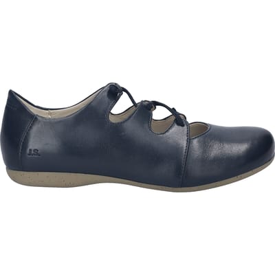 Josef Seibel - FIONA 04 - Dames veterschoenen - Kleur: Blauw - Maat: 37