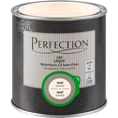 Perfection Houtlak Lak - Mat - Sahara - 375ml