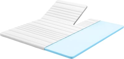 Densi - Splittopper - Split Topdek Matras - 140x200 - 9cm dik - Koudschuim - Afritsbare hoes - Premium hotelkwaliteit