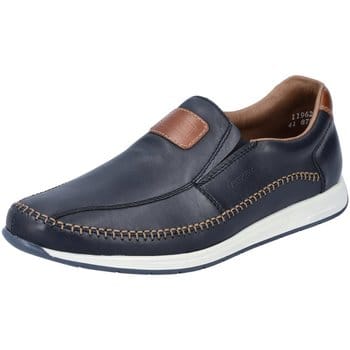 Rieker Instappers blauw Leer - Maat 40