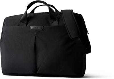 Bellroy Tokyo Work Bag – Geschikt voor 16 Laptop – Ultra-brede Opening voor Eenvoudige Toegang – Gemaakt van 80% Gerecycled Nylon - Zwart