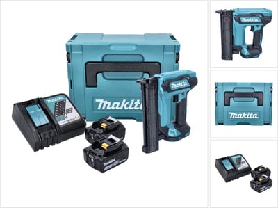 Makita DFN350RTJ Accu Afwerktacker 18Ga 18V 5.0Ah in Mbox