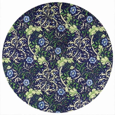 Bord metaal Zeewier Ø26cm