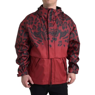 Luipaardprint Hoodie Jacket