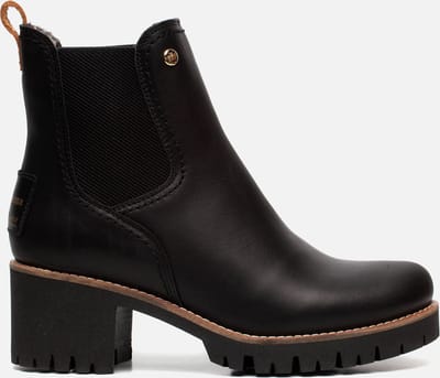 Panama Jack Pia Trav B1 Chelsea boots zwart Leer - Dames - Maat 39