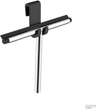 Wiesbaden Alonzo raamwisser met flexibele glashaak chroom