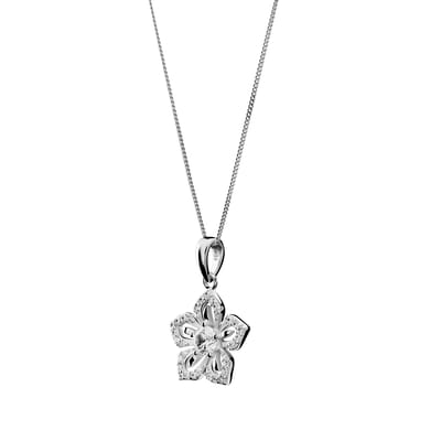 Orphelia Dames 925 Sterling Zilveren Ketting met Hanger - Zilver ZH-7479