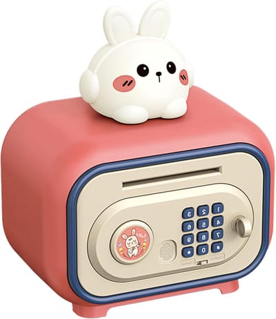 Elektronische spaarpot - Geldkistje munten - Geld leren sparen - Automatisch geld inslikken - 24 x 16 x 18 cm