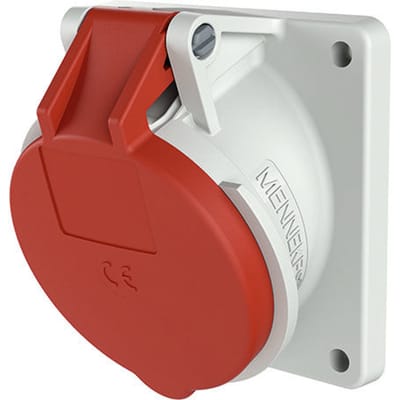 Mennekes 16A 4P CEE Industriële Stopcontact 400V IP44 - 3072