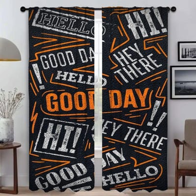 Keukengordijnen voor Slaapkamer Kleurrijk Patroon Jaloezieën Home Interieurgordijnen voor Woonkamer Shades Raamgordijn Scheidingswand W60xH90cmx2pcs-CL
