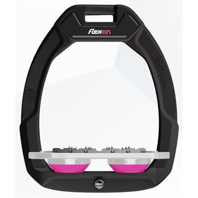 Veiligheidsequestiers Plat Ultra Grip Zwart/Grijs/Roze Flex-On Safe-On