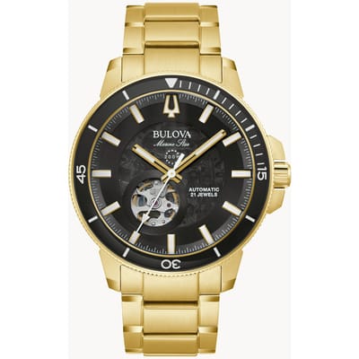 Montre Bulova Classic Super Seville 262 kHz Precisionist Bracelet en acier inoxydable Cadran argenté Quartz 96B444 pour homme argenté