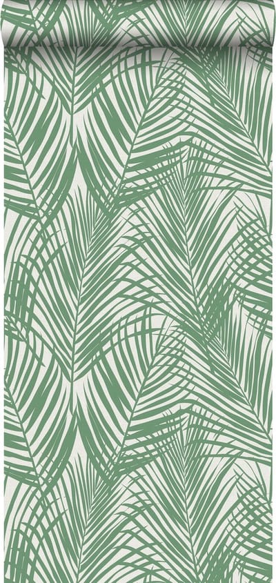 Walls4You behang tropische bladeren groen - 935307 - 0,53 x 10,05 m