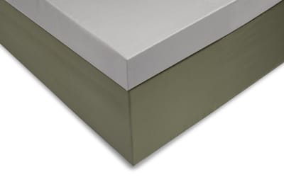 Zohome Satinado Hoeslaken - Eenpersoons - Katoensatijn - 90x200cm - Grijs