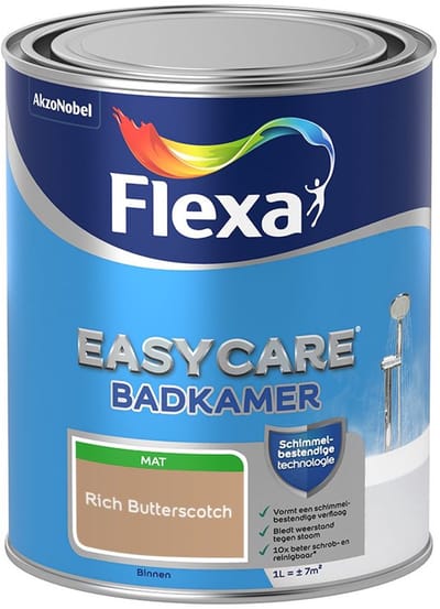 Flexa - Easycare Badkamer - Rich Butterscotch - Mengverf - 1 L