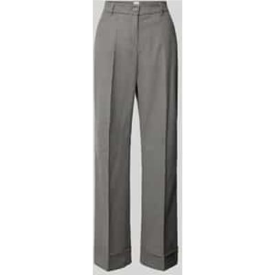 Regular fit stoffen broek van scheerwolmix, model 'STYLE.MAINE'