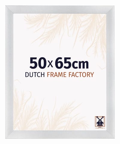 Fotolijst 50x65 cm - MDF - Zilver Mat - Praag