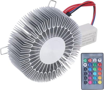 Wandlamp Zonnebloem - RGB Lamp - Woonkamer Decoratie - Met Afstandsbediening - 9 cm Diameter - Meerkleurig