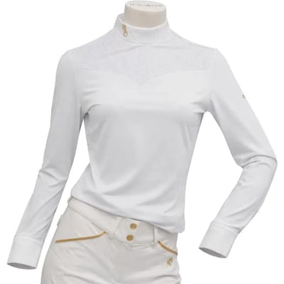 Wedstrijdpolo met lange mouwen Flags&Cup Isadora