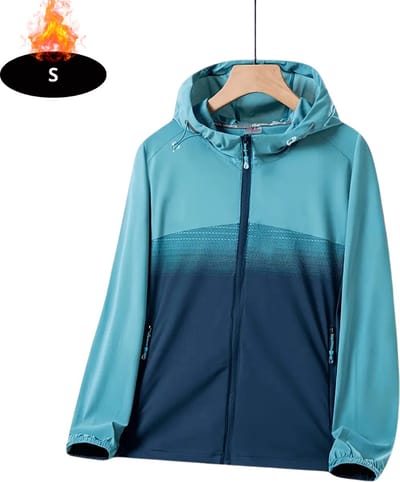 Livano Windjas Dames - Parka - Lente & Herfst - Jas - Volwassen - Windjack - Windbreaker - Outdoor - Lichtblauw - S