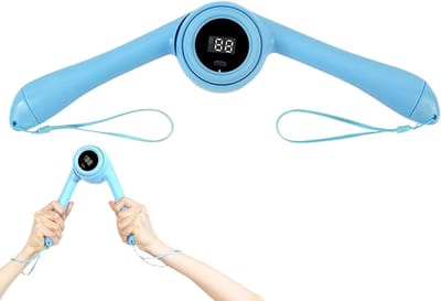 Armspier Trainer - Kracht Trainer - Krachttraining Lichaam - Intelligente Telfunctie - 24 x 10.4 x 7.9 cm - Blauw