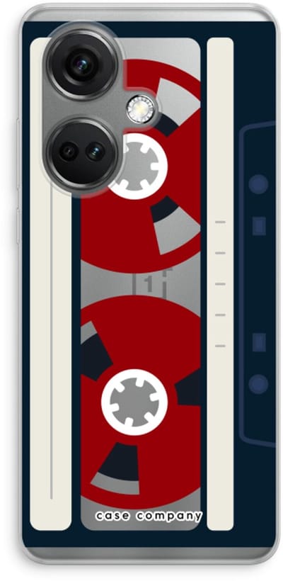 Case Company® - Hoesje geschikt voor OnePlus Nord CE 3 hoesje - Here's your tape - Soft Cover Telefoonhoesje - Bescherming aan alle Kanten en Schermrand