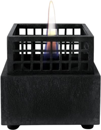 Tenderflame Agni 16 Tafelhaard - Zwart - Sfeerhaard Binnen - Tenderfuel - Bio-Ethanol Alternatief - Rookvrij, veilig, schoon en geurarm