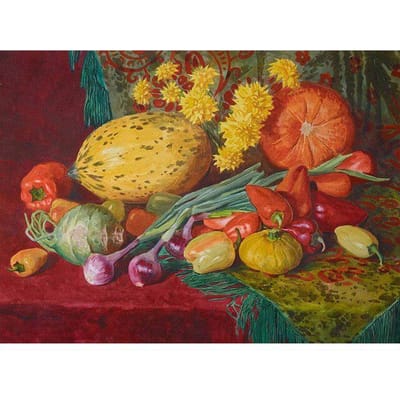 Diamant schilderij bloemen fruit watermeloen druiven handgemaakte DIY Diamond schilderij kruis borduurwerk 20X30CM yellow
