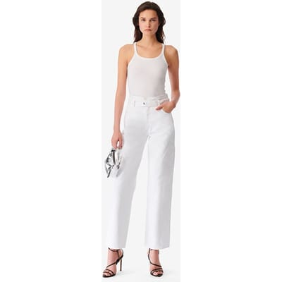 IRO Paris Jinn Straight In White Maat: 32 | Straight Jeans Outlet | Dames | Wit