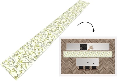 Keukenloper - Keukenmat - Patroon - Jungle - Planten - 400x50 cm - Keuken vloerkleed