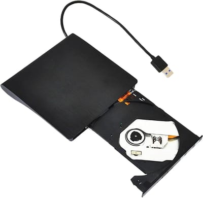 Externe Optische Drive - Draagbare CD/DVD Brander - Bestanden Backuppen - Plug and Play Installatie