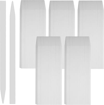500 Stuks Geur Teststrips, 17 cm x 0,9 cm Schrijfbare Testpapier voor Parfums, Essentiële Olie en Diffusers, Ideaal voor Geurtesten en Fragrance Samples