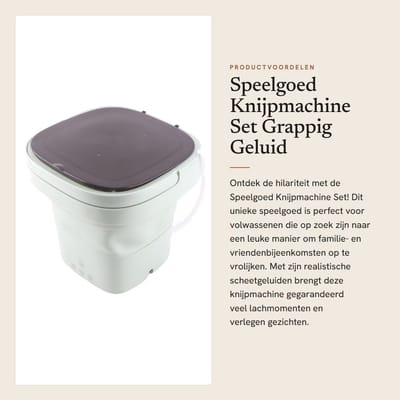 Dailygoods- Knijpmachine Grappig Speelgoed - 2 Stuks - Geluid van Valse Scheet - Eenvoudig te Bedienen - Familie Entertainment - Leuk voor Bijeenkomsten - Grappenspeelgoed