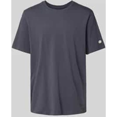 T-shirt met labelstitching