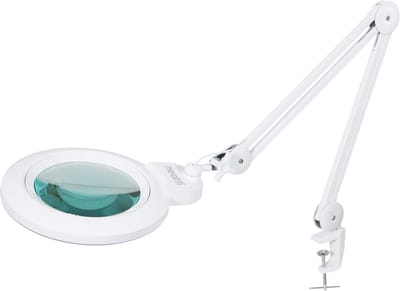 Bifocale LED Vergrootlamp met Dimbare Verlichting en Flexibele Hals