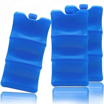 Set of 3 Reusable Ice Bags for Storing Breast Milk, Ice Bags for Breast Milk, Baby Bottles, Food, Breast Milk Storage