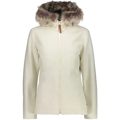 Dames fleece met capuchon CMP