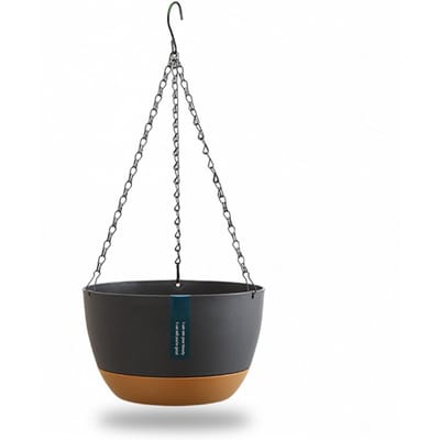 Hangende Dubbele Ketting Hangmand Plantenbak Huis Balkon Binnen Automatisch Water Absorberend Bekken