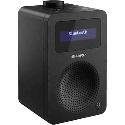 Sharp DR-430(BK) Tokyo Digitale DAB+ - FM radio met Bluetooth - zwart