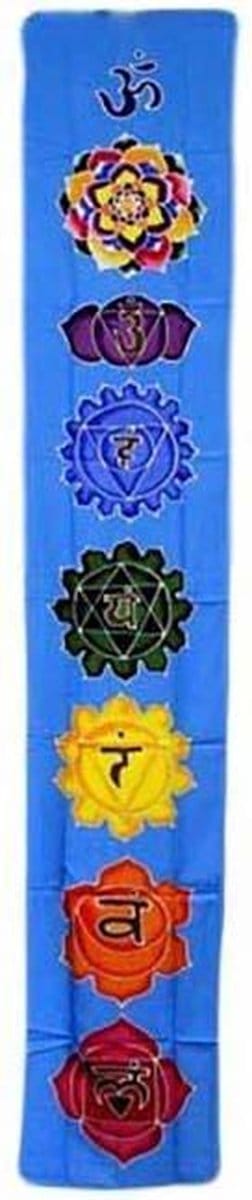 Ancient Wisdom - Sjaal - Lavendelkleurige stola 62x200cm van linnen en rayon - omslagdoek - hoofddoek - bohemian - sjaaltje - accessoire