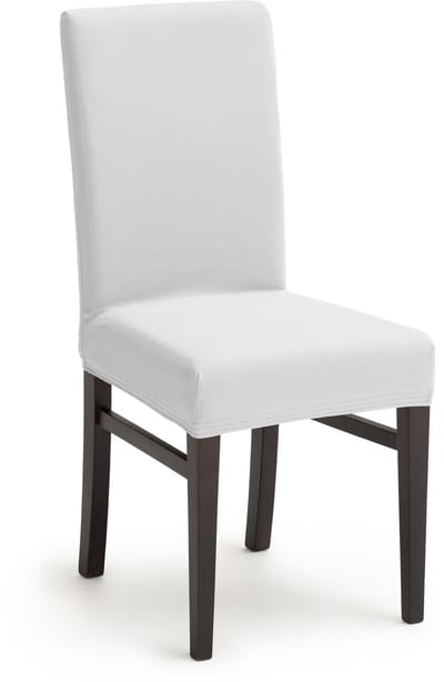 Belmarti® Stoelhoes Anza Lichtgrijs (per 2 stuks) voor eetkamerstoelen met hoge rugleuning