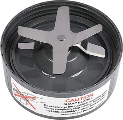 Vervanging extractormes, grijs, geschikt voor NutriBullet 900 W Pro extractormes serie met siliconen rubber pakkingen seal of ring voor NutriBullet blendermes vervanging onderdelen