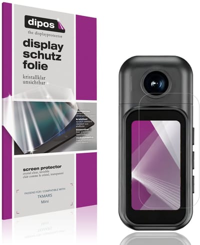 dipos – 4x Beschermfolie geschikt voor TKMARS Mini | Krasbestendige & heldere Screenprotector Ultra-Thin