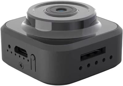 Mini Wifi Camera - Draadloze Beveiligingscamera - Thuisbeveiliging - Bewegingsdetectie - 1080P HD - Zwart